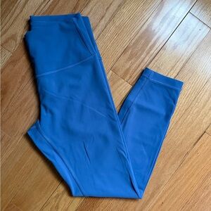LuluLemon 25” Wunder Train Leggings (size 8)